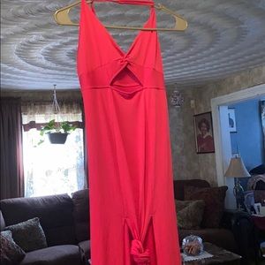 Forever 21 PINK long elegant dress